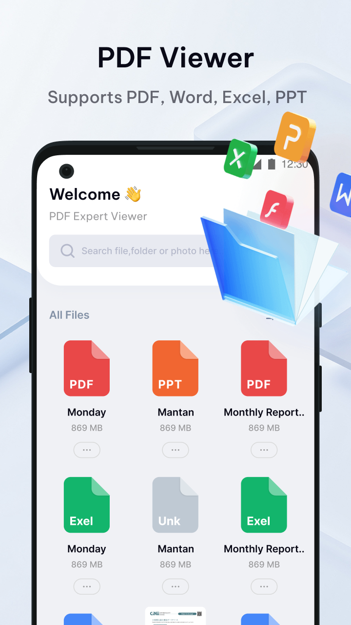 PDF Expert Viewer App
